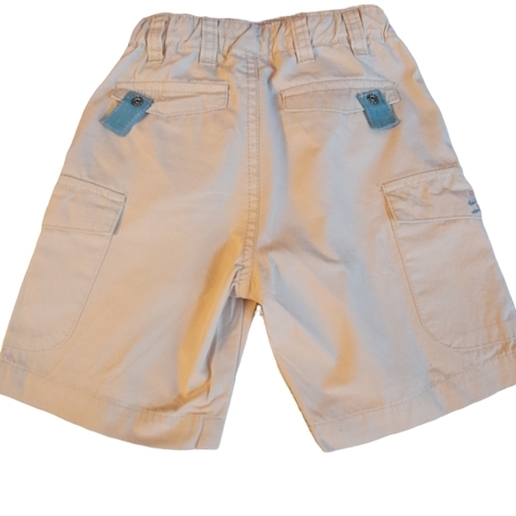 Guess Kid's Khaki Adjustable Waistband Shorts - Picture 2 of 8